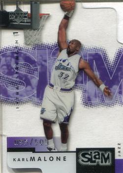 2000-01 Upper Deck Slam - Extra Strength Silver #55 Karl Malone  Front