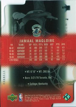 2000-01 Upper Deck Slam - Extra Strength Silver #69 Jamaal Magloire  Back