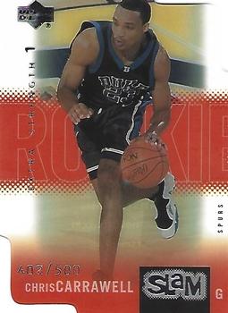 2000-01 Upper Deck Slam - Extra Strength Silver #84 Chris Carrawell  Front