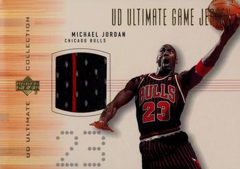 2000-01 Upper Deck Ultimate Collection - Game Jerseys Gold #MJ-J Michael Jordan Front