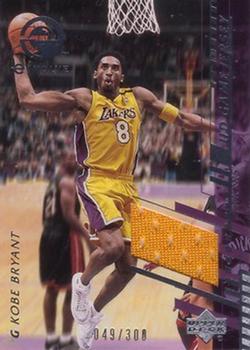 2000-01 Upper Deck - e-Card e|volve Game-Used Jerseys (Series One) #EC1-J Kobe Bryant Front
