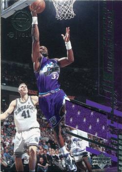 2000-01 Upper Deck - e-Card e|volve Game-Used Jerseys (Series One) #EC6-J Karl Malone Front