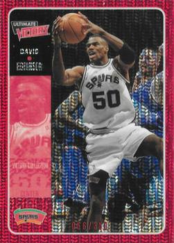 2000-01 Upper Deck Ultimate Victory - Victory Collection #50 David Robinson Front