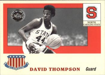 2001 Fleer Greats of the Game - All-American Collection #4AA David Thompson Front