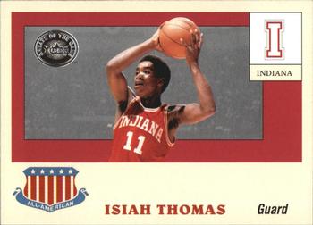 2001 Fleer Greats of the Game - All-American Collection #10AA Isiah Thomas Front