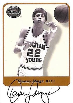 2001 Fleer Greats of the Game - Autographs #NNO Danny Ainge Front