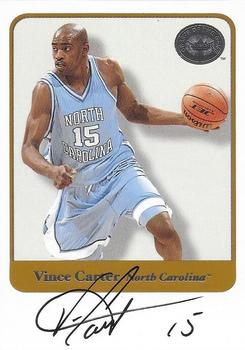 2001 Fleer Greats of the Game - Autographs #NNO Vince Carter Front