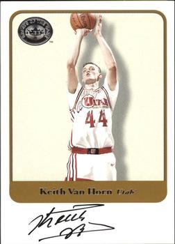 2001 Fleer Greats of the Game - Autographs #NNO Keith Van Horn Front
