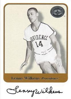 2001 Fleer Greats of the Game - Autographs #NNO Lenny Wilkens Front