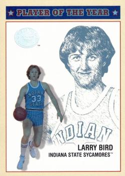 2001 Fleer Greats of the Game - Player of the Year #3PY Larry Bird Front