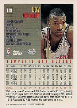 1997-98 Topps #119 Loy Vaught Back