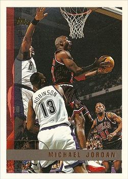 1997-98 Topps #123 Michael Jordan Front