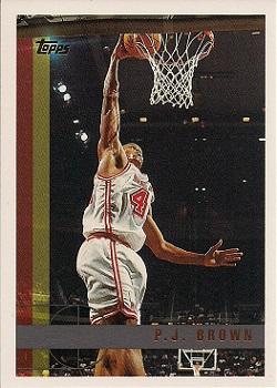 1997-98 Topps #133 P.J. Brown Front
