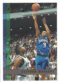 1997-98 Topps #13 Stephon Marbury Front