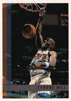 1997-98 Topps #44 Tyrone Hill Front