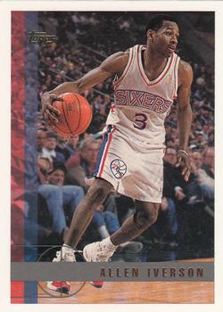1997-98 Topps #54 Allen Iverson Front