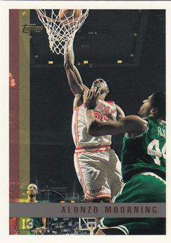 1997-98 Topps #101 Alonzo Mourning Front