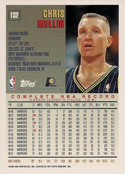 1997-98 Topps #132 Chris Mullin Back