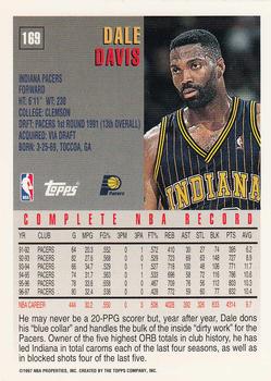 1997-98 Topps #169 Dale Davis Back