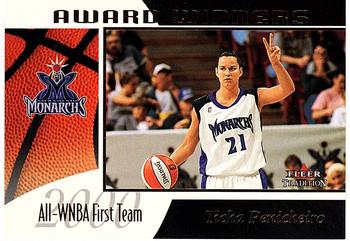 2001 Fleer Tradition WNBA - Award Winners #4 AW Ticha Penicheiro Front