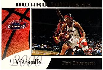 2001 Fleer Tradition WNBA - Award Winners #5 AW Tina Thompson Front