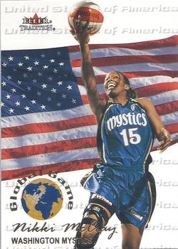 2001 Fleer Tradition WNBA - Global Game #19 GG Nikki McCray Front