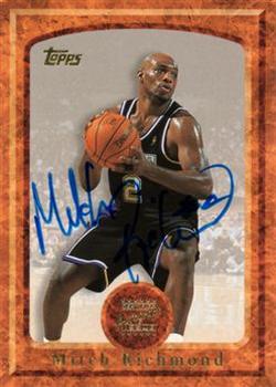 1997-98 Topps - Certified Autographs #3 Mitch Richmond Front
