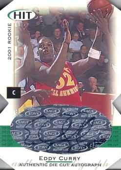 2001 SAGE HIT - Autographs Die Cuts #A4 Eddy Curry Front