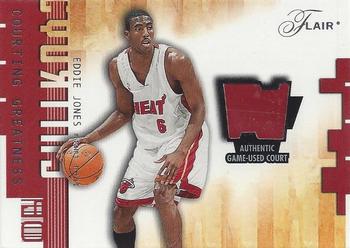 2001-02 Flair - Courting Greatness #NNO Eddie Jones Front