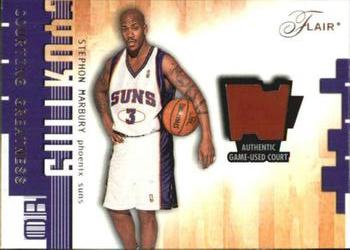 2001-02 Flair - Courting Greatness #NNO Stephon Marbury Front