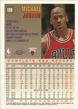 1997-98 Topps Chrome #123 Michael Jordan Back