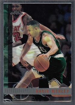 1997-98 Topps Chrome #86 David Wesley Front