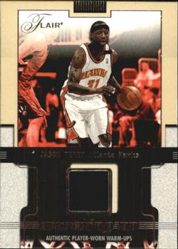 2001-02 Flair - Warming Up #NNO Jason Terry Front