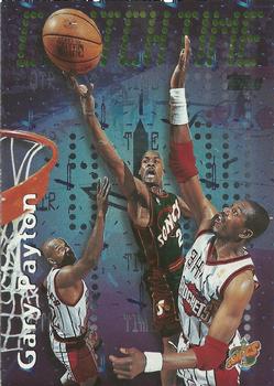 1997-98 Topps - Clutch Time #CT8 Gary Payton Front