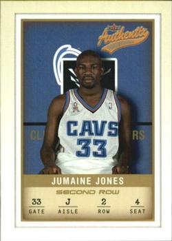 2001-02 Fleer Authentix - Second Row Parallel #54 Jumaine Jones Front