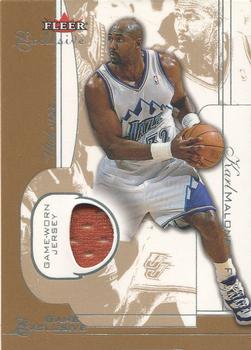 2001-02 Fleer Exclusive - Game Exclusives #NNO Karl Malone Front