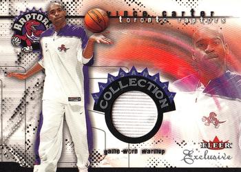 2001-02 Fleer Exclusive - Vinsanity Collection #NNO Vince Carter Front