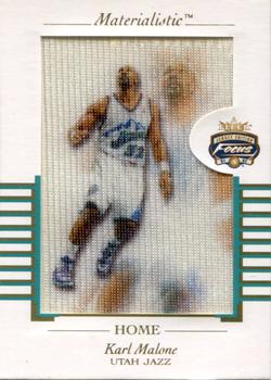 2001-02 Fleer Focus - Materialistic Home #M-KM Karl Malone Front