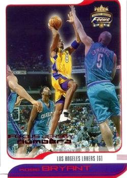 2001-02 Fleer Focus - Numbers #9 Kobe Bryant Front