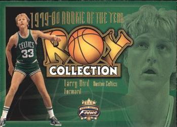 2001-02 Fleer Focus - ROY Collection #10 ROY Larry Bird Front