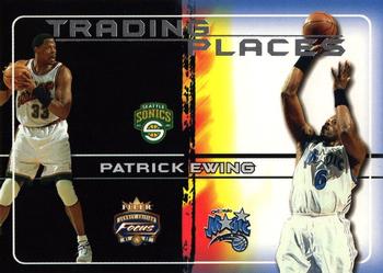 2001-02 Fleer Focus - Trading Places #2 TP Patrick Ewing Front