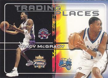 2001-02 Fleer Focus - Trading Places #15 TP Tracy McGrady Front