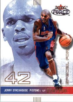 2001-02 Fleer Force - Special Force #90 Jerry Stackhouse Front
