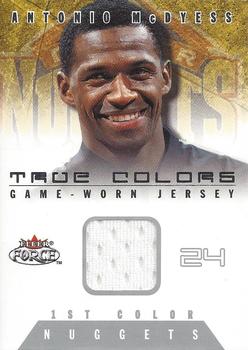 2001-02 Fleer Force - True Colors Jerseys #TC AM4 [1] Antonio McDyess Front