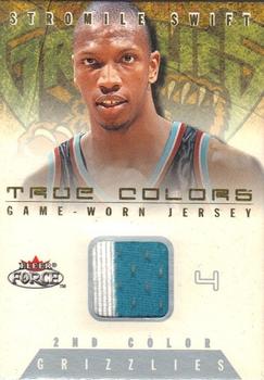 2001-02 Fleer Force - True Colors Jerseys Two Color #TC SS [2] Stromile Swift Front