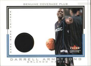2001-02 Fleer Genuine - Coverage Plus #NNO Darrell Armstrong Front