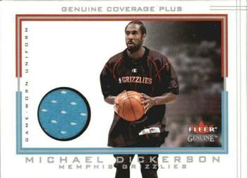 2001-02 Fleer Genuine - Coverage Plus #NNO Michael Dickerson Front