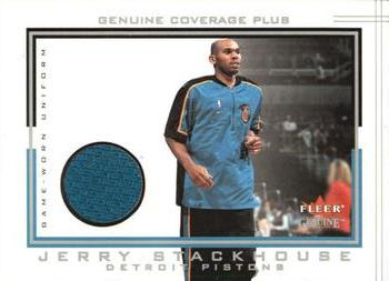 2001-02 Fleer Genuine - Coverage Plus #NNO Jerry Stackhouse Front