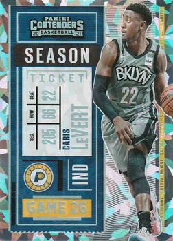 2020-21 Panini Contenders - Cracked Ice Ticket #29 Caris LeVert Front