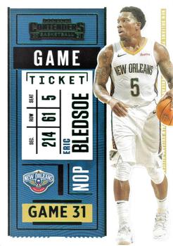 2020-21 Panini Contenders - Game Ticket Green #93 Eric Bledsoe Front
